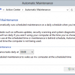 Windows 8 Automatic Maintenance