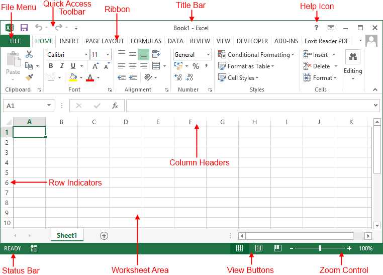 Excel 2013 Start Screen