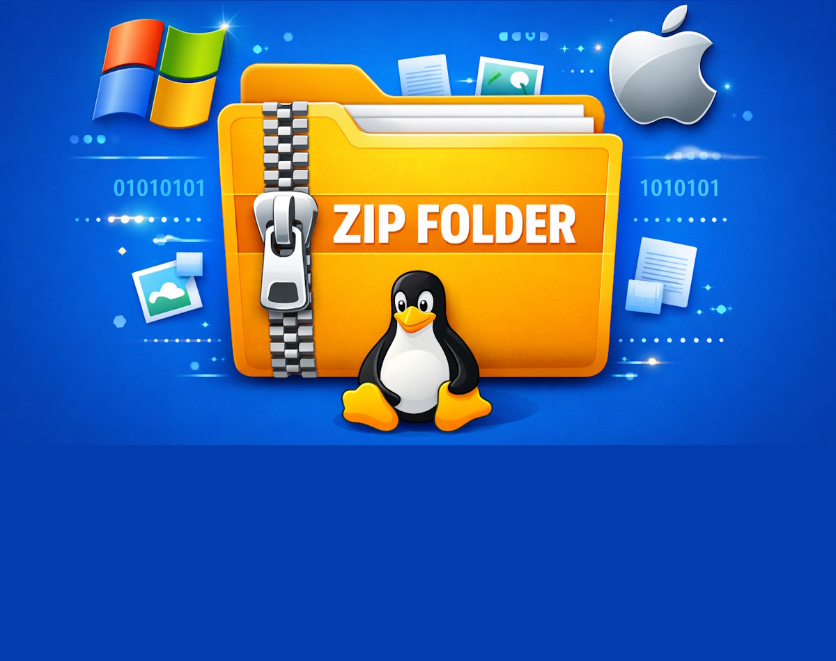 A picture of Zip Files and operating systems