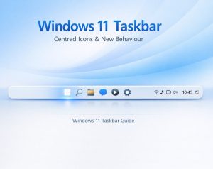 A featured image showing the Windows 11 Taskbar