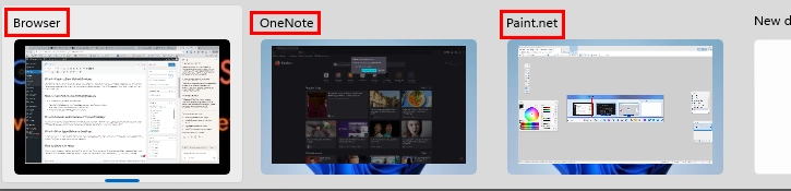 How to rename Windows 11 virtual desktops