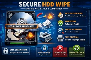 How to securely erase a Hard drive